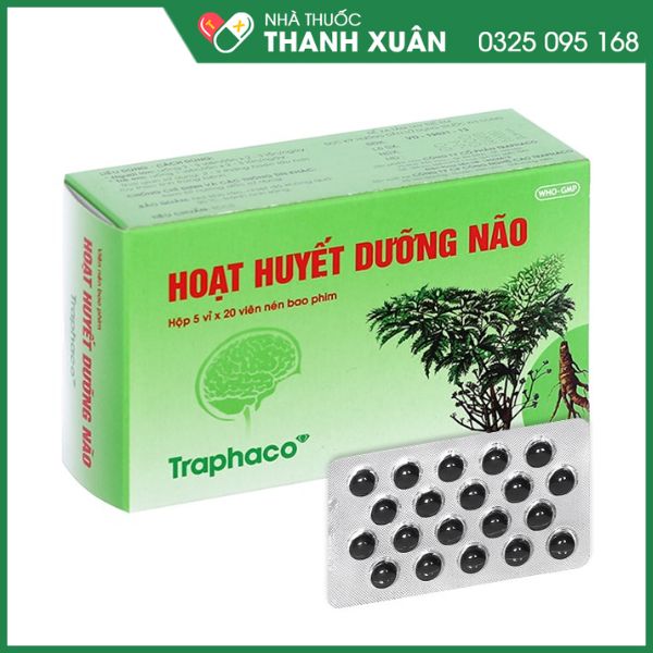 Hoạt huyết dưỡng não cải thiện trí nhớ